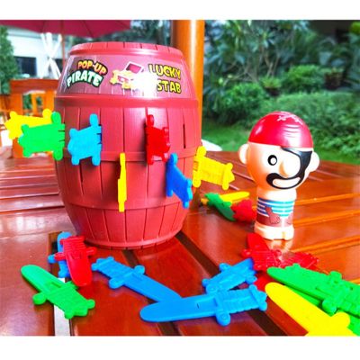 【CC】 New Pirate Game Jumping Pirates Stab Pop Up Tricky Jokes Child Kid ZLL