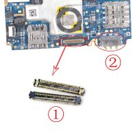 2pcs LCD FPC Plug Main Board PCB Connector mainboard flex connector USB board battery plug For Motorola Moto E6 Plus