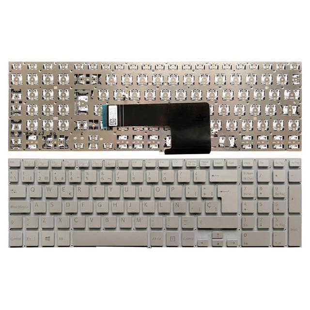 spanish-laptop-keyboard-for-sony-vaio-svf152c29v-svf153a1qt-svf15a100c-svf152100c-white-black-silver