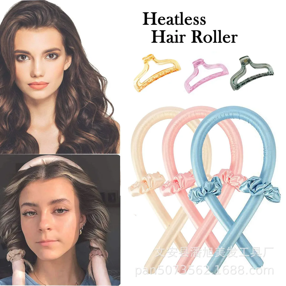 Lazy hair curl stick foam sponge roller sleep tray hair curler hair curler  wavy hair curl without heat | Lazada