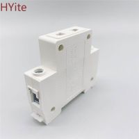 1P Single One 1 Pole US EU 2 Pin Plug 35mm DIN Rail Mount AC Power ac30 Modular Socket 10-16A 250V AC socket  Wires Leads Adapters