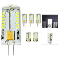 【❉HOT SALE❉】 gaqiugua6 โคมไฟ57led 5ชิ้น/ล็อตไฟ G4 Dc12v Ac หลอดไฟข้าวโพด8W Smd 3014ไฟ Led หลอดไฟสปอร์ตไลท์มุมลำแสง360องศา