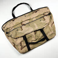 กระเป๋าดัฟเฟิล สำหรับชุดนักบิน กระเป๋าเดินทาง U.S.A.F. Air Force Pilot Kit Bag Desert Large Flyer Duffel  กองทัพอากาศสหรัฐ วัสดุไนลอน ลายพรางทะเลทราย