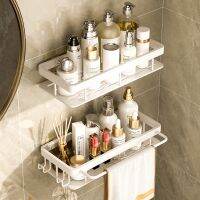 ▥┋✲ Bathroom shelf from perforated wall hung non-trace screws stick receive up to chuck toilet bathroom toilet