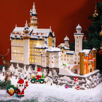 ของเล่นตัวต่อ ต่อปราสาทสีขาวฟ้า (BWJ083) Swan Lake Castle Building Blocks 4500/8000 Pcs. สินค้ามีพร้อมส่ง