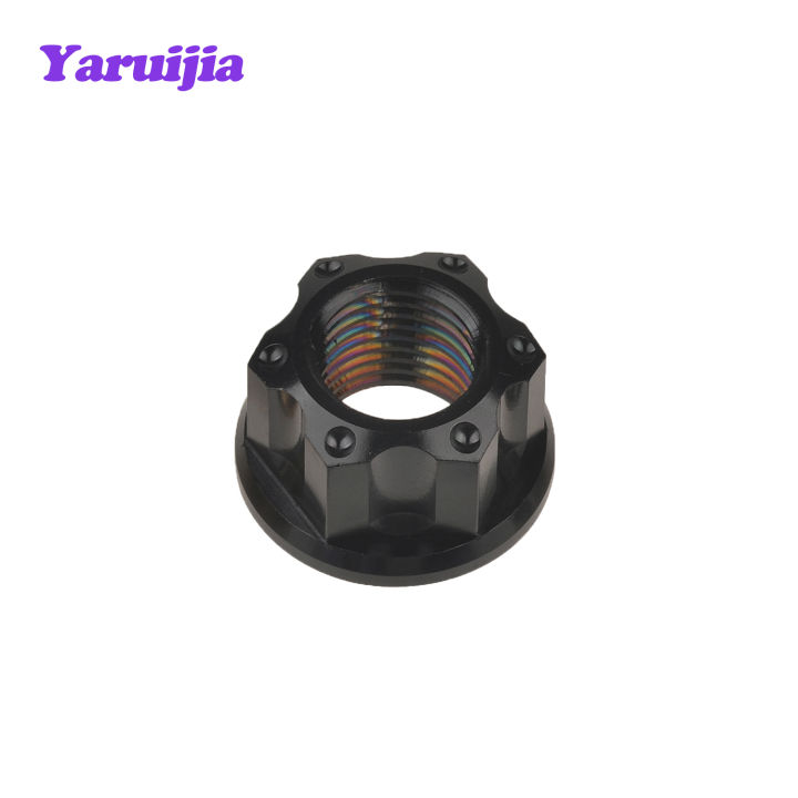 yaruijia-น๊อตไทเทเนียม-m6m8m10m12x1-25m14x1-5m16x1-5น๊อตหน้าแปลน-torx