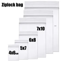 Thick Clear Zip Lock Ziplock Storage Bags Heavy-Duty Transparent Plastic Zip Package Small Jewelry Packing Reclosable Poly BagShoe Bags