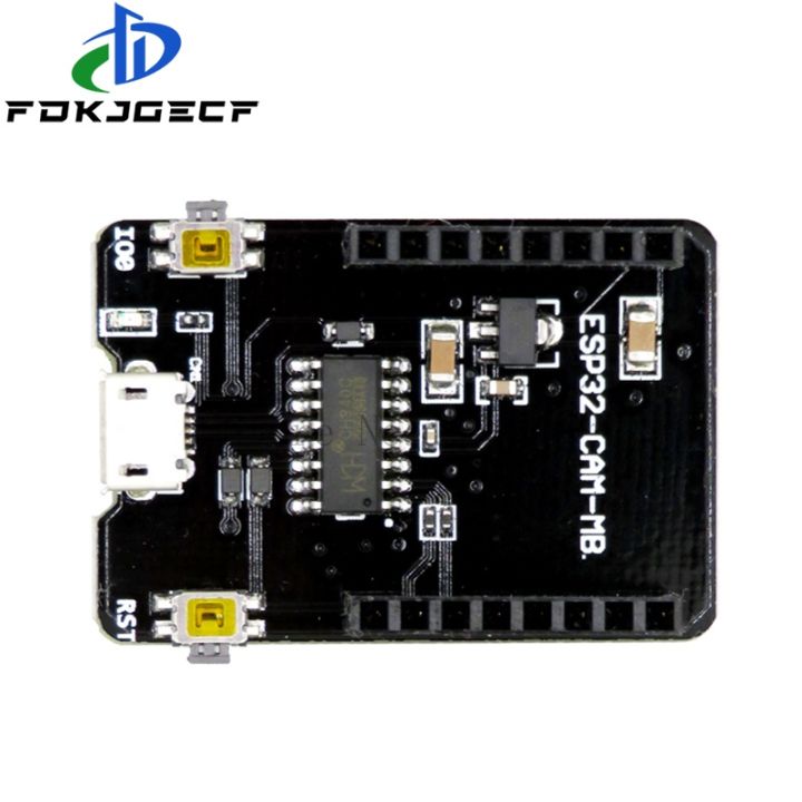 แผ่นรองด้านล่างดาวน์โหลด-esp32-cam-mb-สำหรับ-esp32-cam-ov2640ดาวน์โหลดโมดูลกล้อง-usb-ไมโครอินเตอร์เฟซ-ch340ชิป