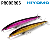 PROBEROS 1PCS Sinking ดินสอล่อ13ซม. 27.5G เหยื่อตกปลาปลอม4 # BKB Hook V Slim ยาวตกปลา DW443