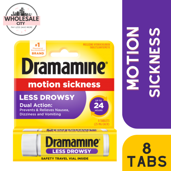 Dramamine motion sickness Tablet Lazada PH