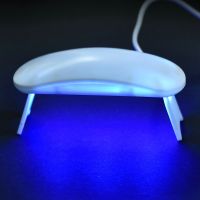 Portable 6W Mini UV LED Lamp USB Curing Machine Nail Dryer