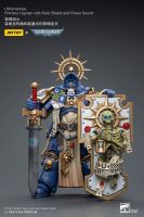 [PRE -ORDER]JOYTOY: Ultramarines Primaris Captain with Relic Shield and Power Sword JT6465 แอคชั่นฟิกเกอร์