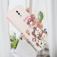 Case4you สำหรับ OPPO R17 OPPO R17 Pro เคสซิลิโคนลายการ์ตูนน่ารักดีไซน์ขอบเคสป้องกันกล้องแบบเต็ม