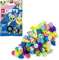 LEGO 41946 DOTS Extra DOTS – Series 6 Emoji Tiles Beads Set for Bracelets, Room Décor, Bag Tags, Arts and Crafts for Kids (118pcs) ถุงโพลี