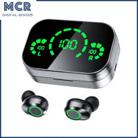 MCR Yd03ไร้สายบลูทูธ-เสียง Hifi หูฟังที่รองรับพร้อมไมโครโฟนเคสชาร์จ3000Mah จอแสดงผลแอลอีดีหูฟัง