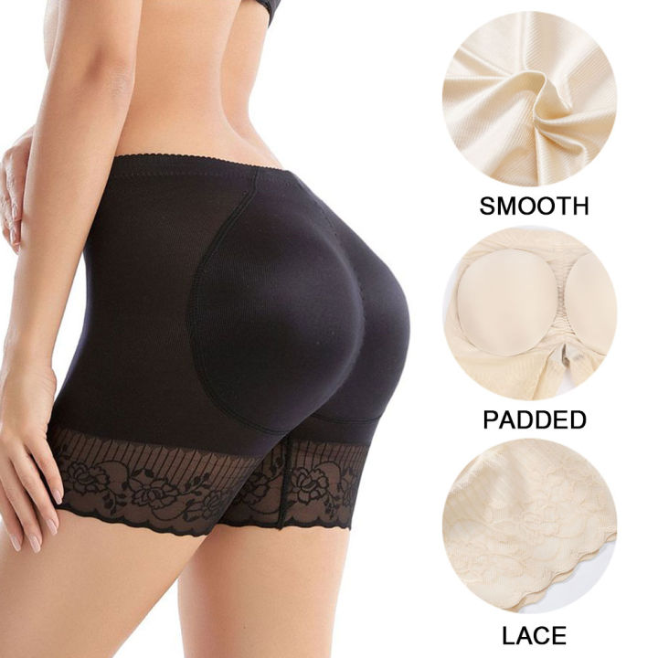 Butt Lifter Padded Panties Women Tummy Control Shapewear Fake Ass