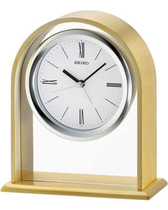 HCM]Đồng hồ treo tường (Desk clock) SEIKO QHE134F 