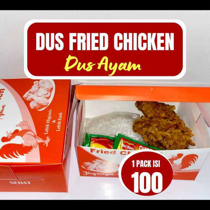 Dus Fried Chicken Isi Pcs Box Ayam Fried Chicken Lazada Indonesia