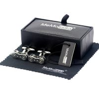 ？》：“： Memolissa Display Box Cufflinks Classic Solid Silver Color Shirt Cufflinks For Mens Bike Chain Cufflink Box Set