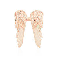 ake ake Giant Eagle Duo Wings Ring - Pure Pink แหวนเงินแท้ 925 แกะมือขัดเงาชุบทองชมพูบริสุทธิ์ขนาดใหญ่ ลายปีกเทวดา ปีกนกอินทรียุโรปยุคกลางสุดเฟียซ