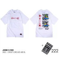 เสื้อยืด ผ้าฝ้ายแท้ jone 500 Dr.Street  เสื้อโจร คลอเล็คชั่นล่าสุด เสื้อยืดสกรีนลาย 2021 Collection 219-222