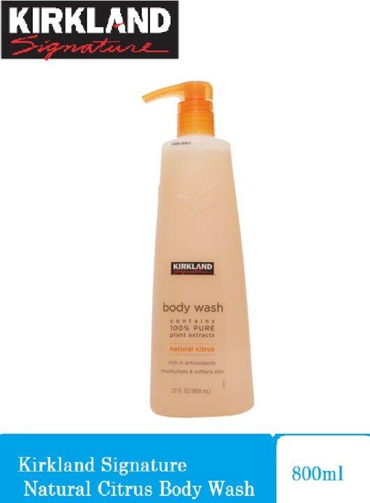 Kirkland Signature Natural Citrus Body Wash 800mL Lazada PH