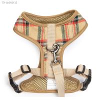 ☊✧✐ New Pet Dog Harness and Leash Set Dog Traction Rope Plaid Chest Strap Small and Medium-sized Dog Chain Chihuahua Accesorios