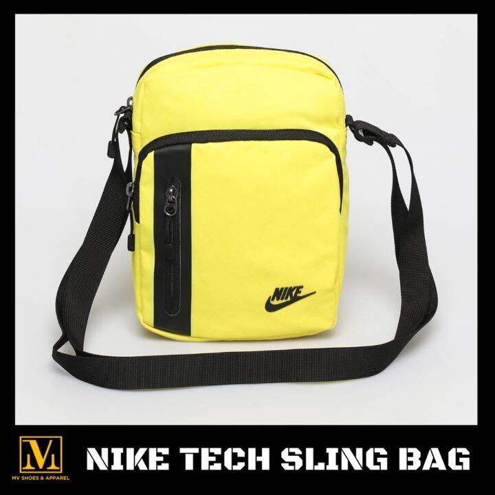 Original Nike Tech Sling Bag (Dynamic Yellow / Black) (BA5268740