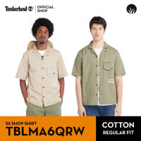 Timberland Mens Short Sleeved Woven Shop Shirt เสื้อเชิ้ตแขนสั้น (TBLMA6QRW)