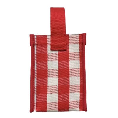 กระเป๋าถือ กระเป๋าเครื่องสําอาง ผ้าแคนวาส พรีเมี่ยม สีคาราเมล