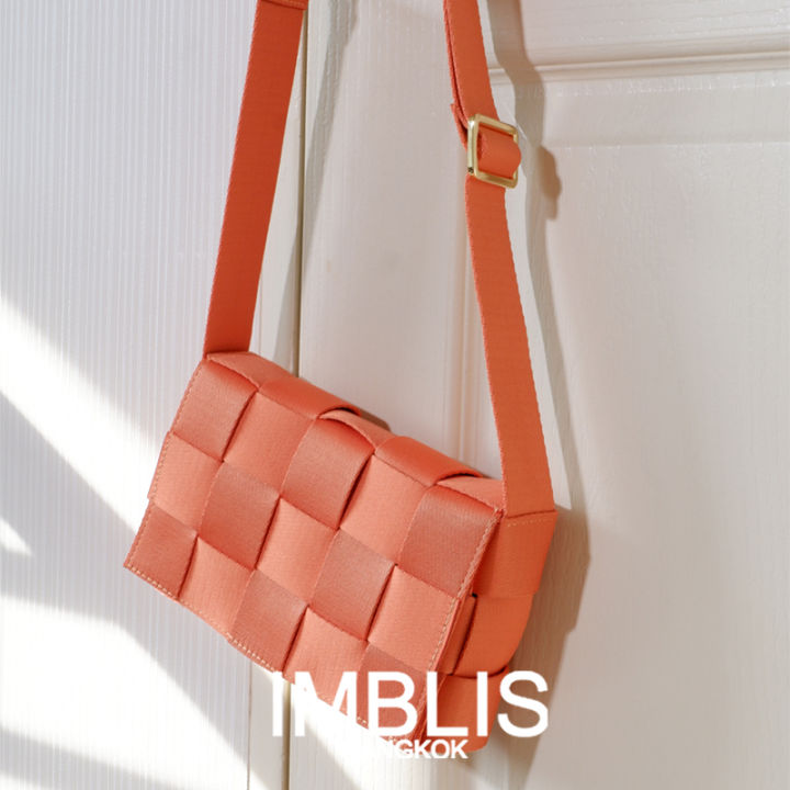 imblis-imblis-small-square-weave-nylon-bag