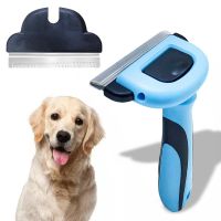 【FCL】☃ Combs Dog Hair Remover Grooming Tools Detachable Attachment Trimmer Supply Furmins for