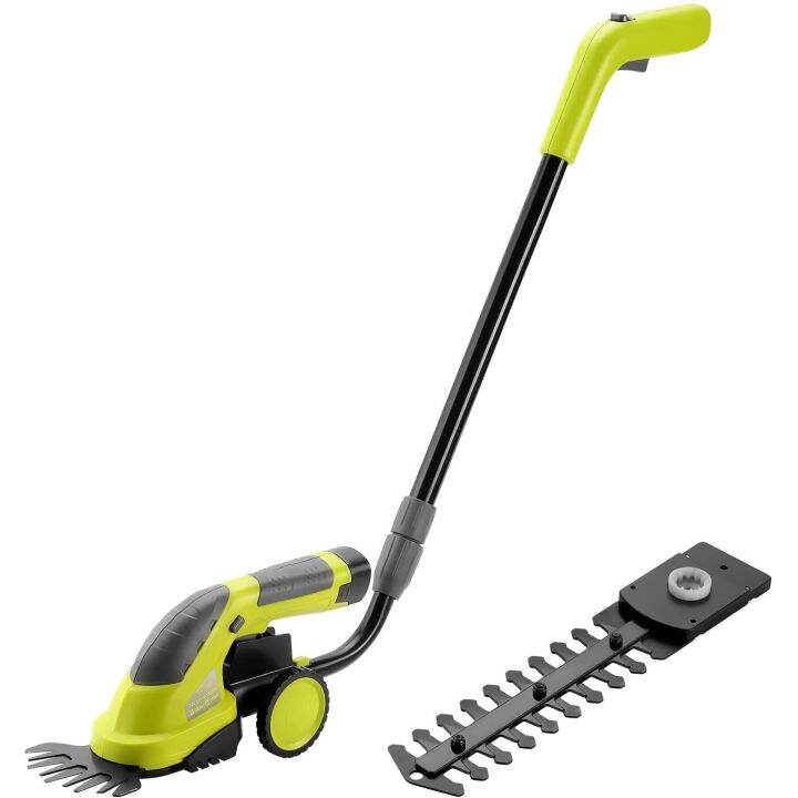 Cordless Grass Shear & Hedge Trimmer 2in1 Hand Held Trimmer Ideal for
