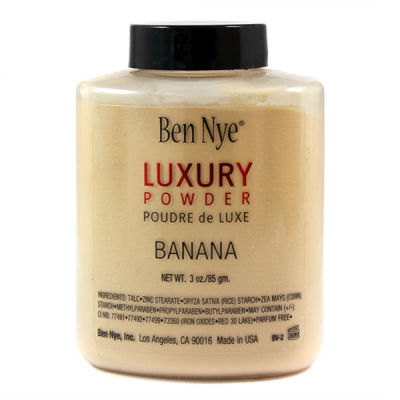 Ben Nye Luxury Powder แป้งฝุ่นผสมรองพื้น เบนเน่ 85g #Banana