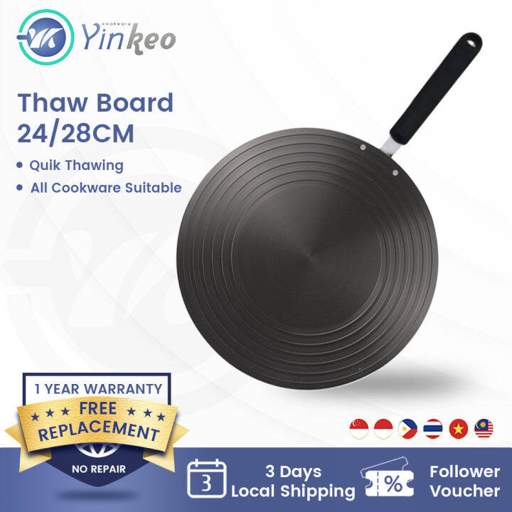 Yinkeo Thaw Board 24/28CM Heat Conductor With Handle 4mm Thickness