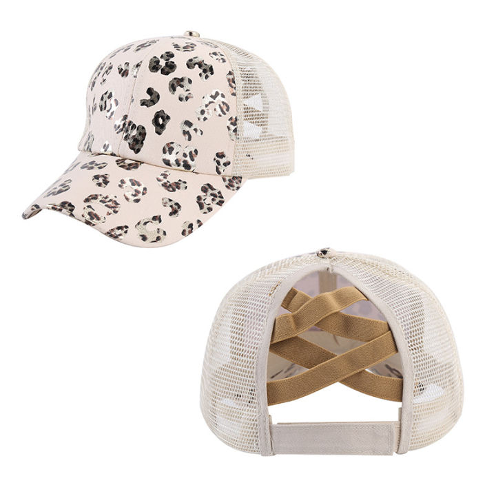 หมวกแก๊ปเบสบอลแฟชั่นของผู้หญิงกีฬาหมวกเบสบอลกลางแจ้งหมวกแก๊ปหมวกแก๊ปแฟชั่นบังแดด-bsy1แบบตาข่าย