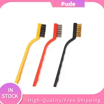 3pcs/set Large Small Wire Brush Metal Remove Rust Brushes Brass Cleaning  Brushes Polishing Metal Brushes Cleaning Tools Home Kits Wire Brush Hand  Tool, Shop The Latest Trends