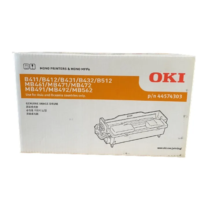 OKI DRUMB431 ตลับแม่พิมพ์ Drum ของแท้ สำหรับ B411/ B431/ B412/ B432
