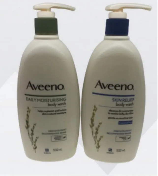 AVEENO BODY WASH 532ml (Moisturizing / Skin Relief) * SOLD INDIVIDUALLY
