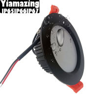 Recessed 220V Kitchen Waterproof LED Downlight IP65 Dimmable Lamp 5W 7w 9W 12W 15W 18W 24W Bathroom Toilet Outdoor Spot Light