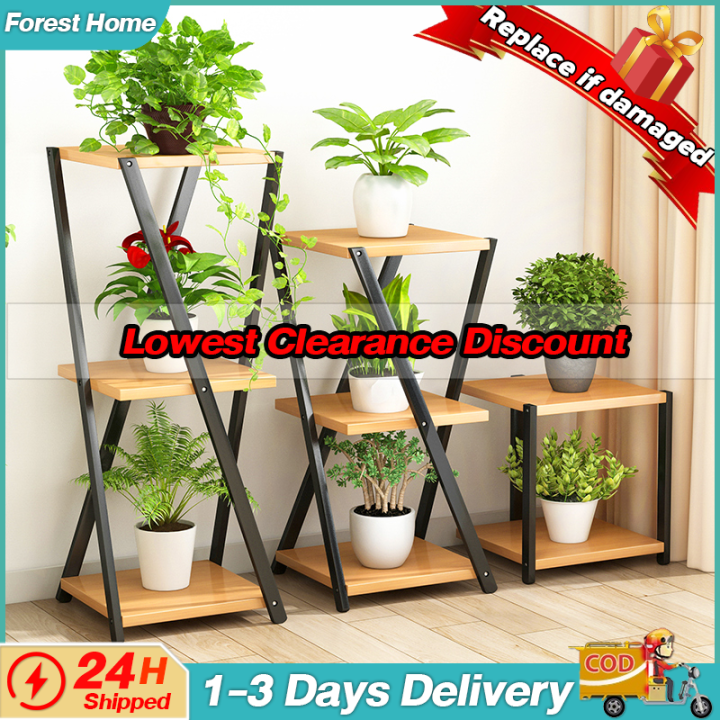 Plant Rack Display Shelf Plant Stand Indoor Outdoor Yard Garden Flower Plant Rack Stands Lazada PH
