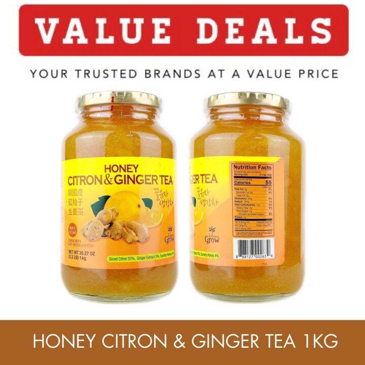 Honey Citron & Ginger Tea 1Kg Lazada PH