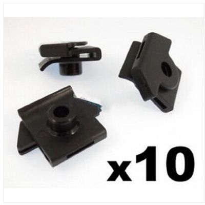 10x bumper to fender bearing plastic spout nut for screws
