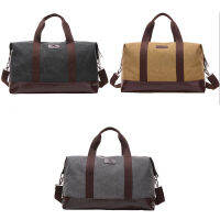 Vintage Bags Casual Messenger Bag Canvas Solid Unisex Capacity Tote -Body Classic Handbag