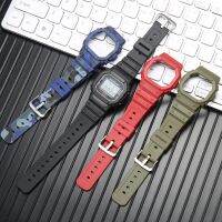 Accessories for G-SHOCK DW5600 DW5030 GWX-5600 Camo With Case16mm Men Resin Band