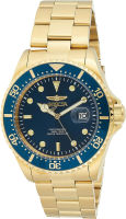 Invicta Mens Pro Diver Quartz Diving Watch with Stainless-Steel Strap, Two Tone, 22 (Model: 23229 23388) Navy Blue