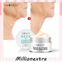 millionextra AuQuest Wrinkle Remove ครีมทาคอ ยกกระชับหน้า ครีมกระชับใบหน้าและลำคอยกกระชับผิวต่อต้านริ้วรอยครีมกลางคืนกลางวันให้ความชุ่มชื้นใบหน้าดูแลผิว AuQuest neck075