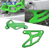 Motorcycle Rear Brake Caliper Brake Disc Guard Protector Cover For Kawasaki KX 250F 450F KLX 450R KX250F KX450F KLX450R Parts