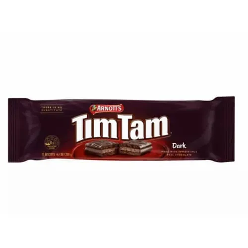 Tim Tam Dark Chocolate (200g) - Black 