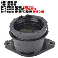 รถจักรยานยนต์33D-13597-00 33D-13597-10คาร์บูเรเตอร์อะแดปเตอร์ Inlet Intake ท่อสำหรับ Yamaha YZ450F YZ450FX WR450F YZ WR 2016-2018